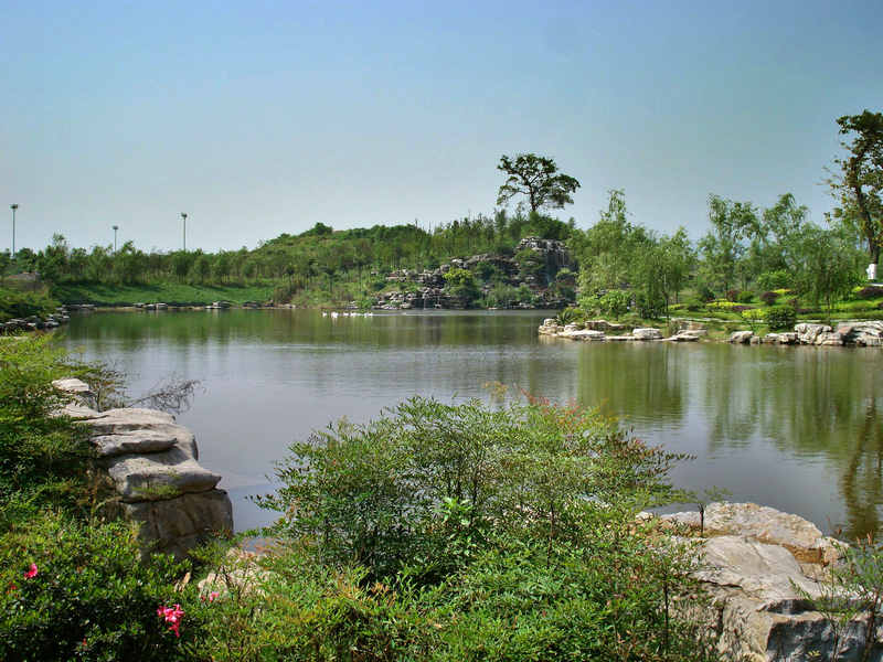 子母湖风光